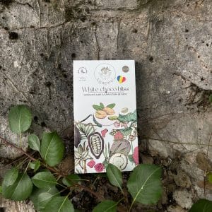 White Choco Bliss – Ciocolată Albă cu umplutură de Fistic  110 gr