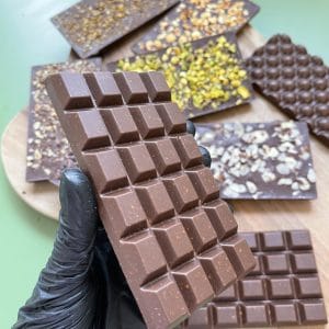 Tabletă de ciocolată cu lapte de cocos 80 gr